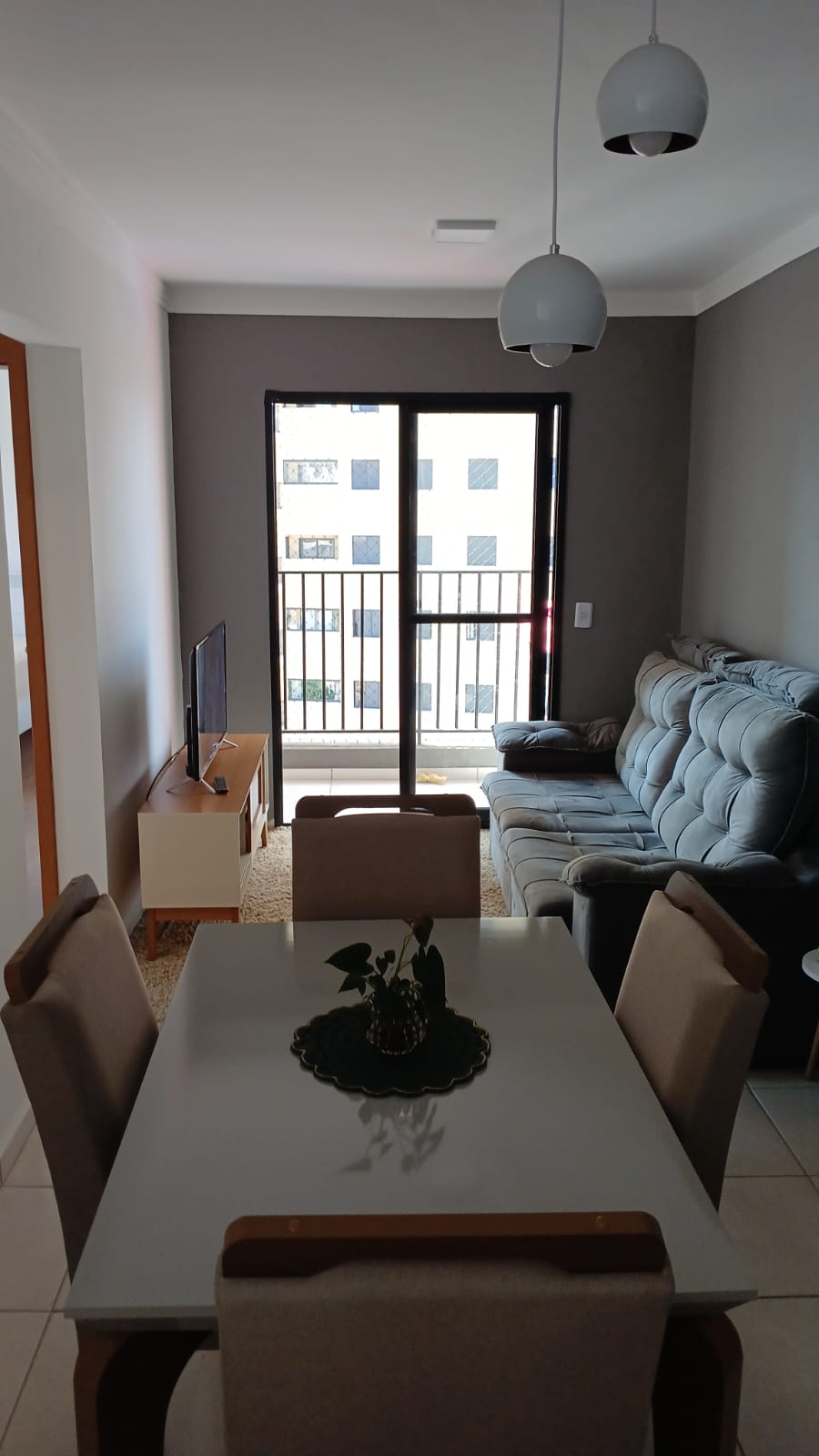 Apartamento 2 dormitórios com 1 suíte no 12º andar - Residencial Vista Água Comprida